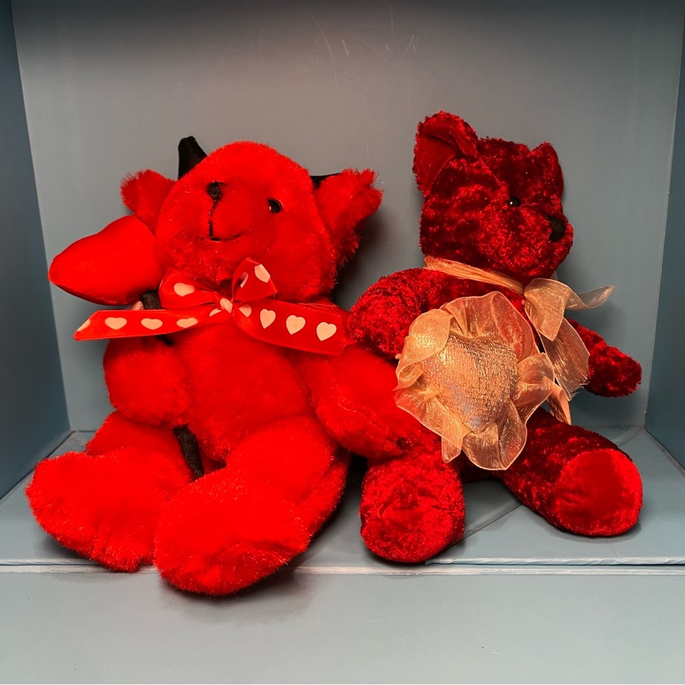 ⭐️ Valentine’s Plush Teddy Bears Duo